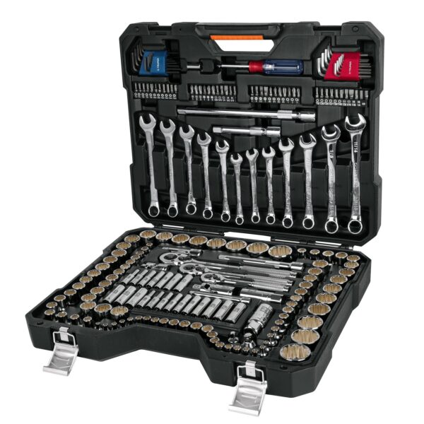 JUEGO 199 PIEZAS MIXTO 1/4", 3/8" Y 1/2" TRUPER