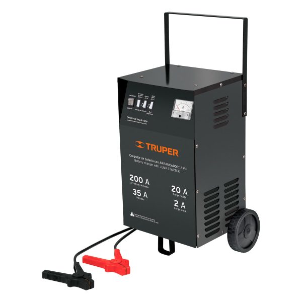 CARGADOR DE BATERIAS 12 VOLTS 200A TRUPER