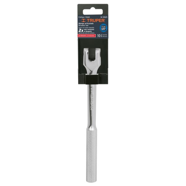 MANGO LARGO  TRUPER CUADRO 3/8"X 7.1/2"ARTI.M-5265 - Imagen 2