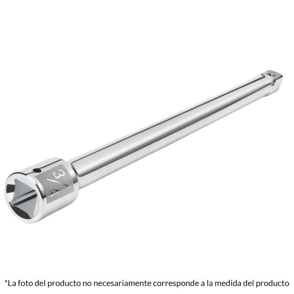 EXTENSION    TRUPER CUADRO   3/4"     8"    E-5661