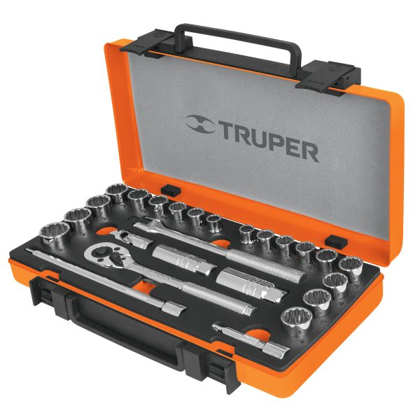 JGO COPAS mx.TRUPER CUADRO 3/8" 26 pzs JD-3/8X26MP