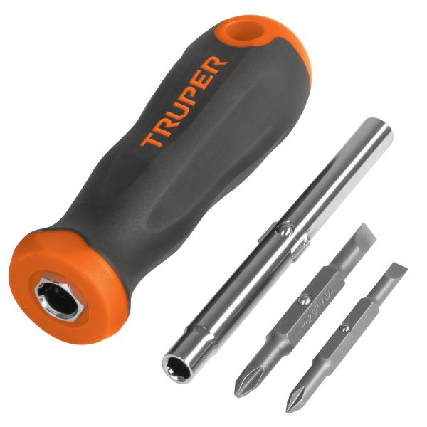 DESTORNILL.  TRUPER 4 PUNTAS INTERCAMBIABLES  DT-4