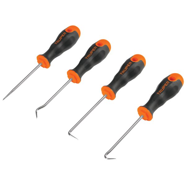 PUNTAS - GANCHOS MULTIUSOS SET 4 PIEZAS  GAN-4 TRUPER