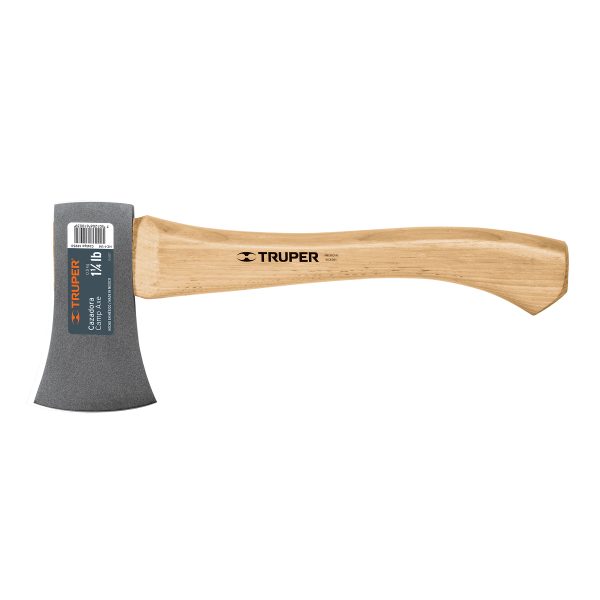 HACHA CAZADORA 1-1/4 LB MANGO HICKORY TRUPER HC-1-1/4