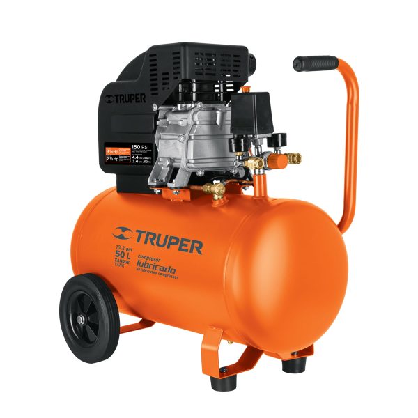 COMPRESOR INDUSTRIAL 50 LTS 4.5 HP TRUPER COMP-50LT