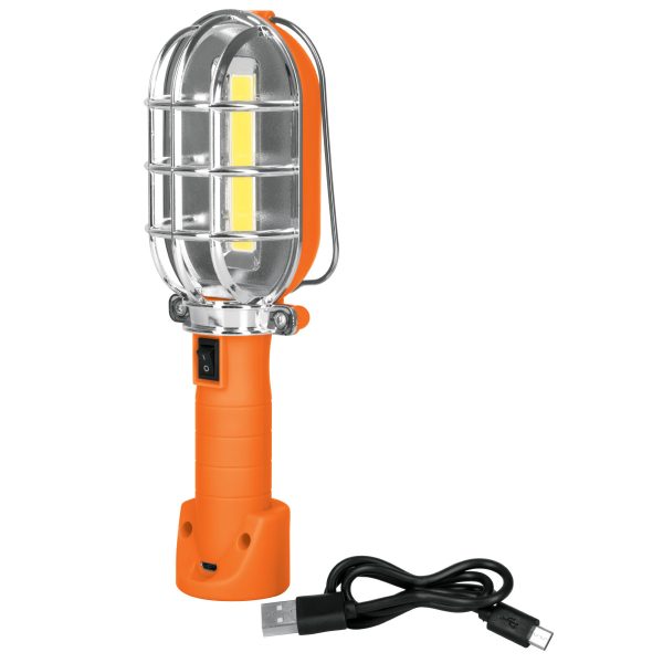 LAMPARA PARA TALLER RECARGABLE 280 LUMENES TRUPER LAT-280
