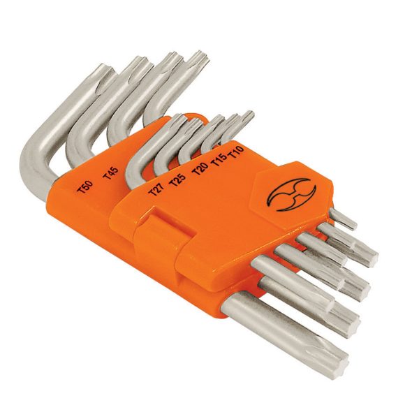 LLAVES TORX  TRUPER ORGANI Jgo  9 Pzas      TORX-9