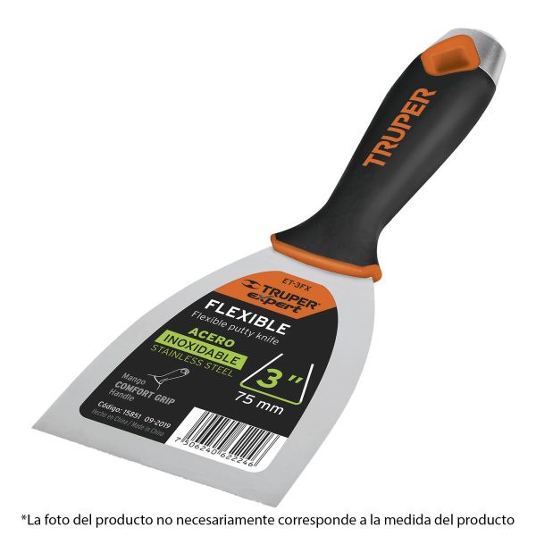 ESPATULA ACERO INOXIDABLE TRUPER