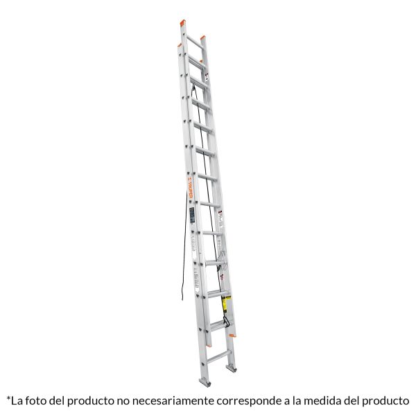 ESCALERA TRUPER TIPO III 16 ESCALONES EXTENSION