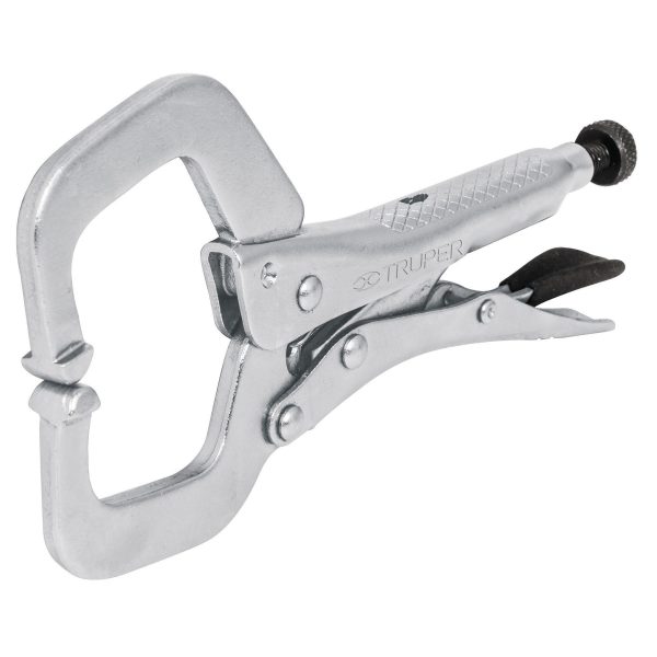 PINZA DE PRESION  6" MORDAZA EN "C" FIJA