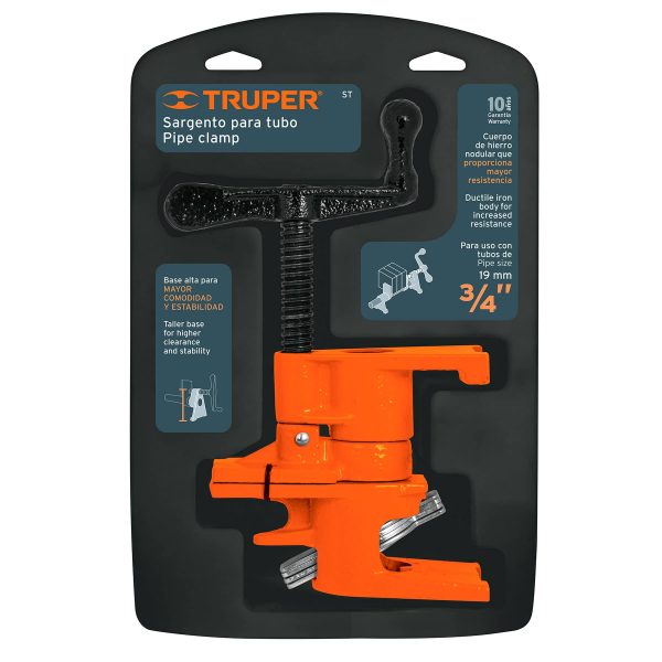 SARGENTO     TRUPER TUBO 3/4" P/CARPINTERO      ST - Imagen 2