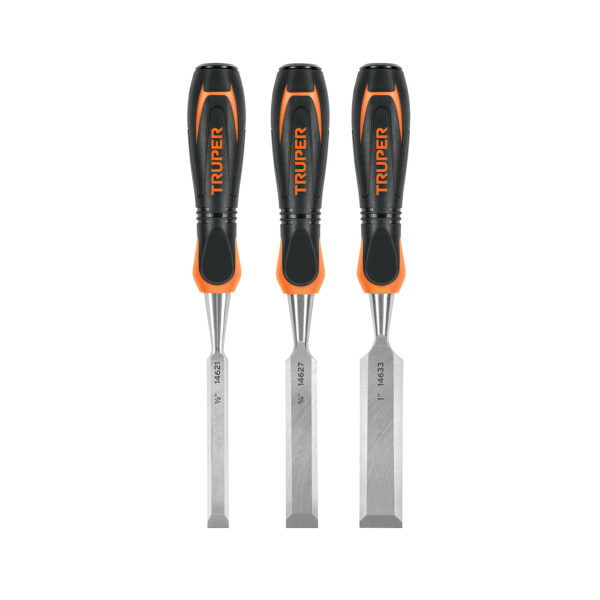 JUEGO DE 3 FORMONES 1/2"  - 3/4"  - 1"  TRUPER