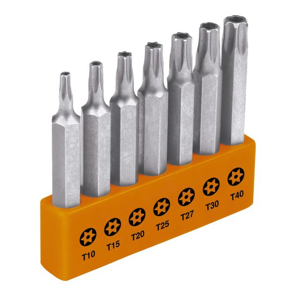JUEGO DE 7 PUNTAS TORX TRUPER DE 2"
