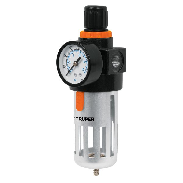 FILTRO REGULADOR DE AIRE 1/4 NPT TRUPER