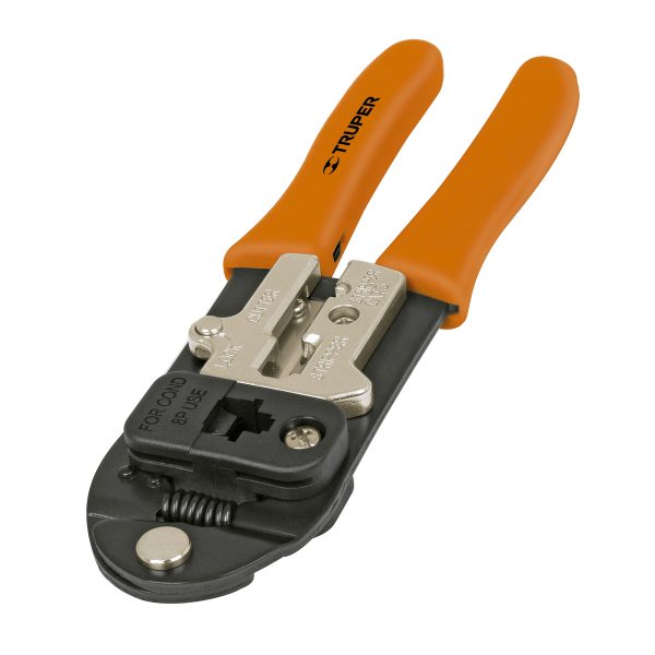 PINZA PONCHADORA CABLE RJ-45  8" TRUPER