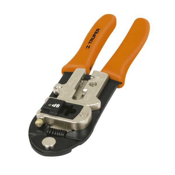 PINZA PONCHADORA RJ-09, RJ-11, RJ-12, RJ45 TRUPER