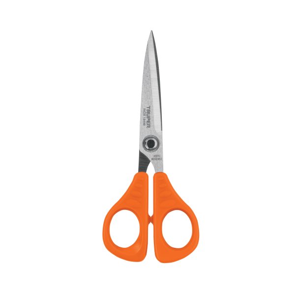 TIJERA PARA OFICINA 6 1/2"(17CM) ACERO INOXIDABLE TRUPER TIOF-6