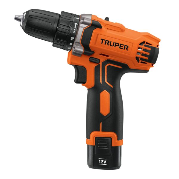 TALADRO INALAMBRICO 3/8 12 V TRUPER TALI-12AC