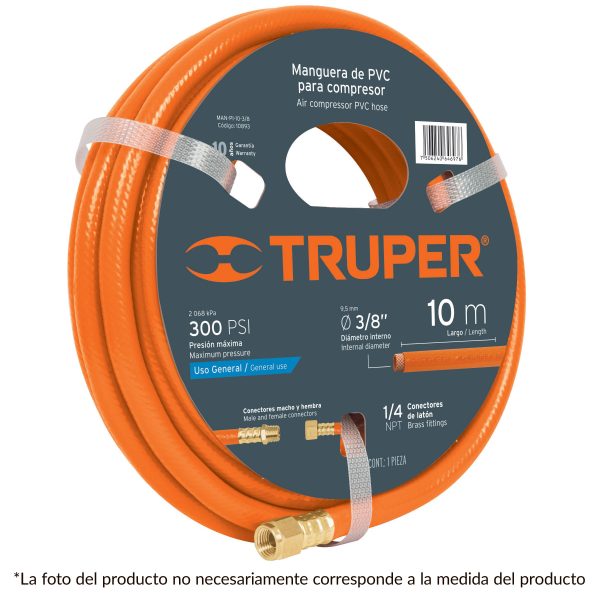 TRAMO MANGUERA AIRE 1/4"  TRUPER