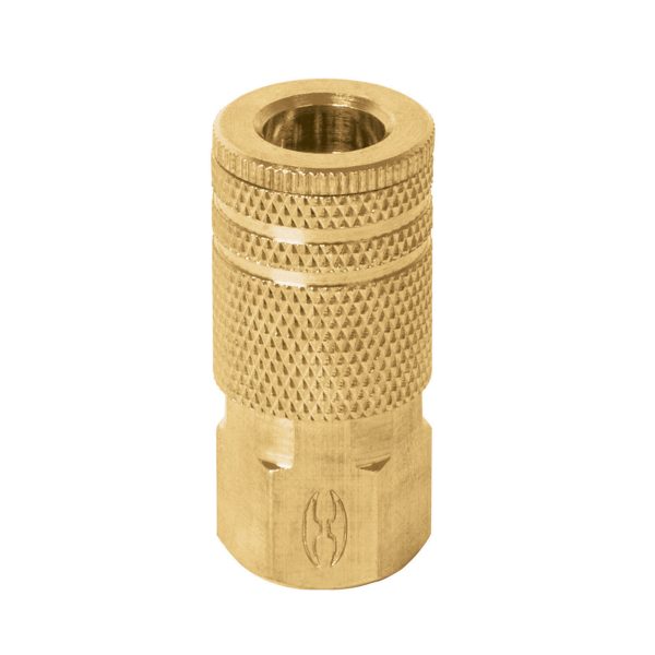 COPLE DE LATON CUERDA 1/4 NPT HEMBRA TRUPER