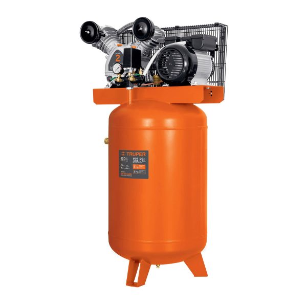 COMPRESOR 3HP 120 LTS VERTICAL TRUPER