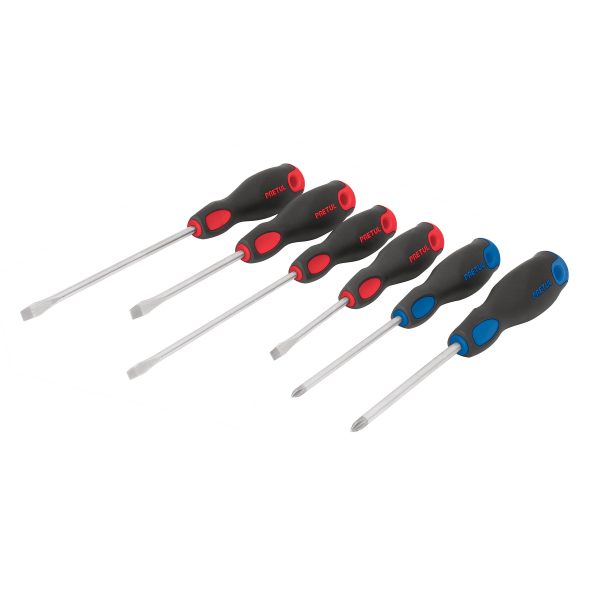JUEGO 6 DESARMADORES COMFORT GRIP PRETUL