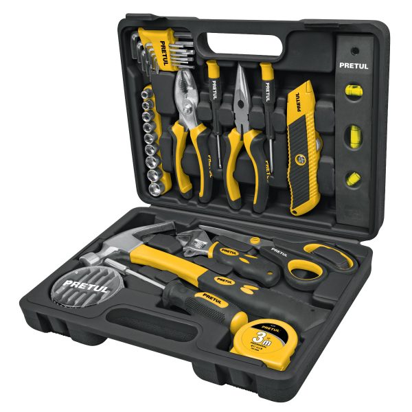 SET DE HERRAMIENTAS 42 PIEZAS PRETUL