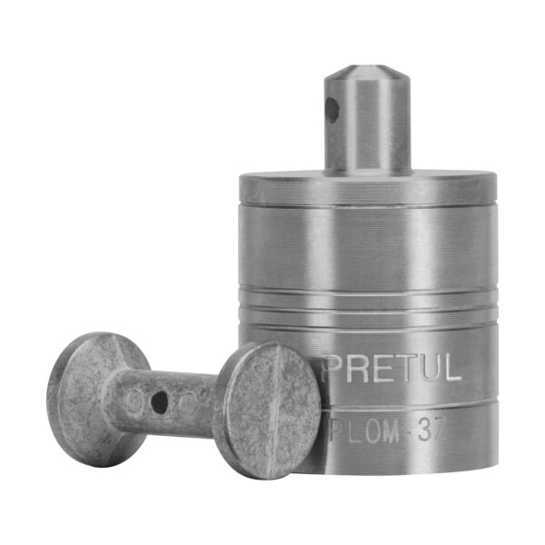 PLOMADA METALICA CON CENTRO 340G (12ONZ) PRETUL