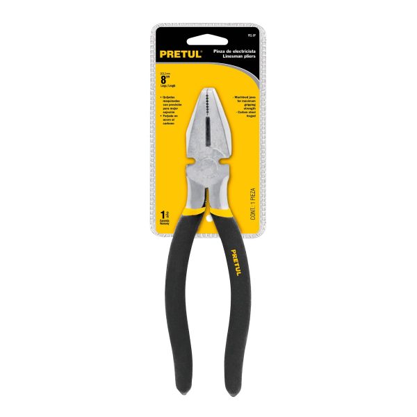 ALICATE      PRETUL ELECTRICISTA      8"    PEL-8P - Imagen 2