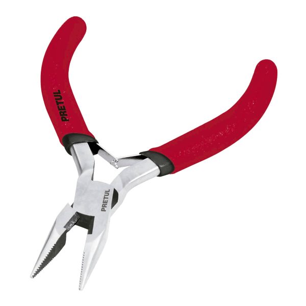 PINZA MINIATURA PUNTA/CORTE 5" PRETUL