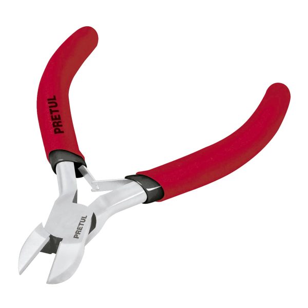 PINZA MINIATURA CORTE DIAGONAL 4" PRETUL