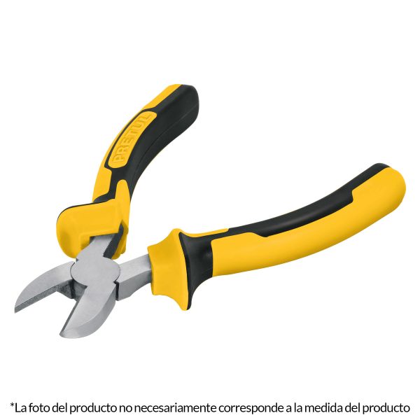 PINZAS DE CORTE DIAGONAL DE GRIP 6" PRETUL