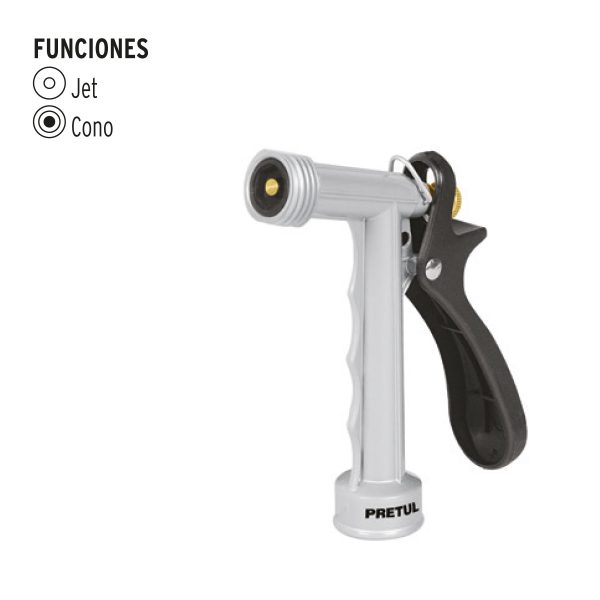 PISTOLA METALICA PRETUL RIEGO 5"  PIM-5 - Imagen 2