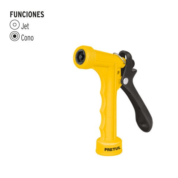 PISTOLA PLASTICA PRETUL RIEGO  5" PIM-5P - Imagen 2