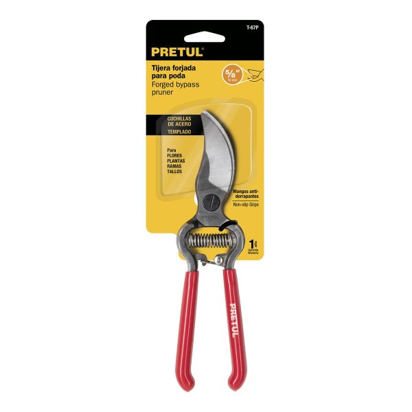 TIJERA PODAR JARDINERIA 8"  PRETUL T-67P - Imagen 2