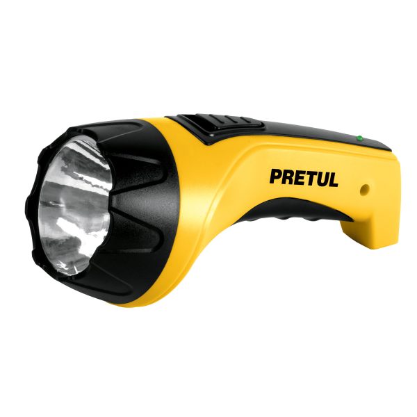 LINTERNA RECARGABLE DE 1 LED  90 LM PRETUL