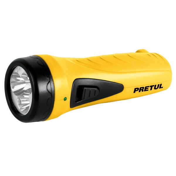 LINTERNA RECARGABLE DE 3 LED PRETUL