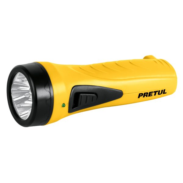 LINTERNA RECARGABLE DE 4 LED PRETUL