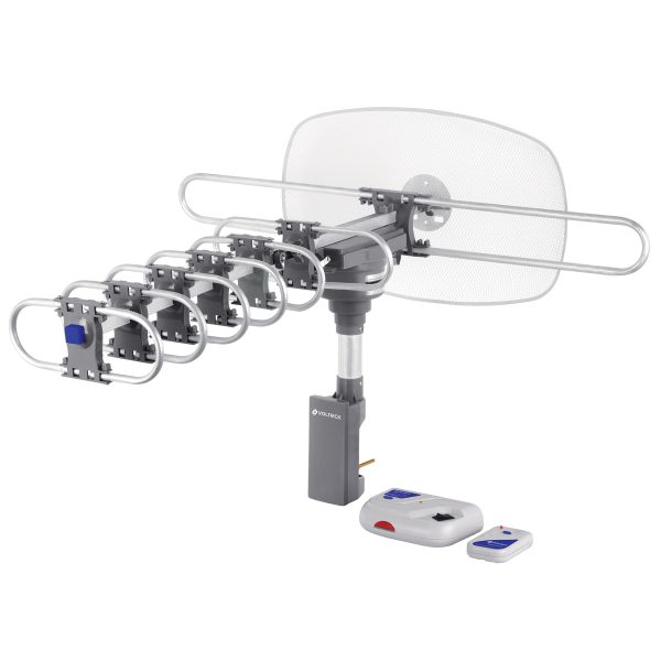 ANTENA TV HD 360° CONTROL REMOTO VOLTECH ANGI-360B