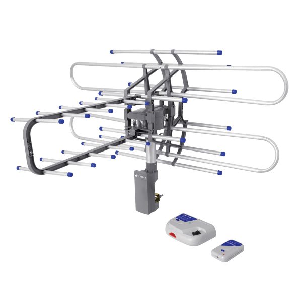 ANTENA TV HD 360° CONTROL REMOTO VOLTECK ANGI-360