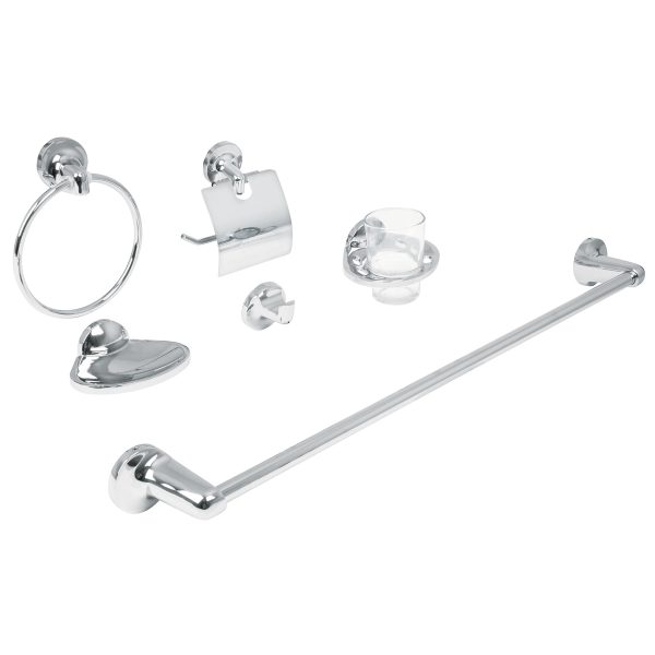 JGO ACCESORIOS PARA BAÑO 6 PZAS FOSET