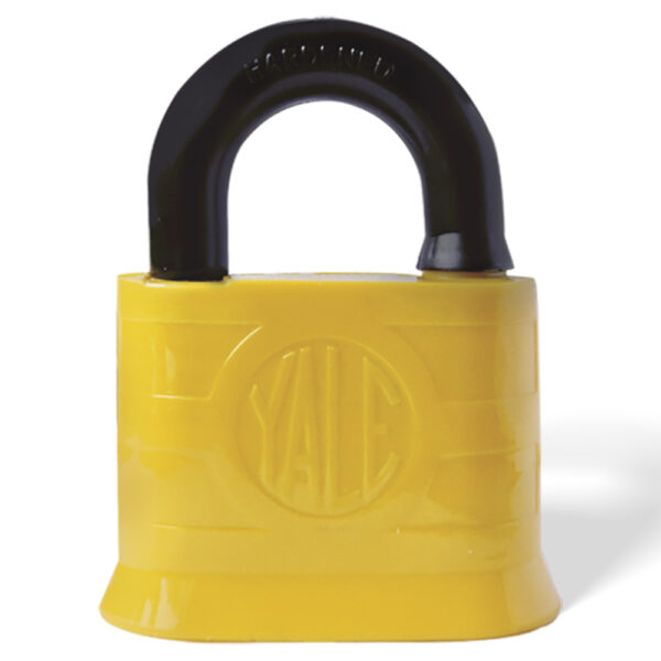 CANDADO YALE  INTEMPERIE AMARILLO