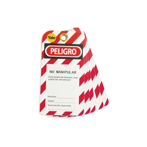 1177 BOLSA X 12 UNIDADES TARJETA DE BLOQUEO