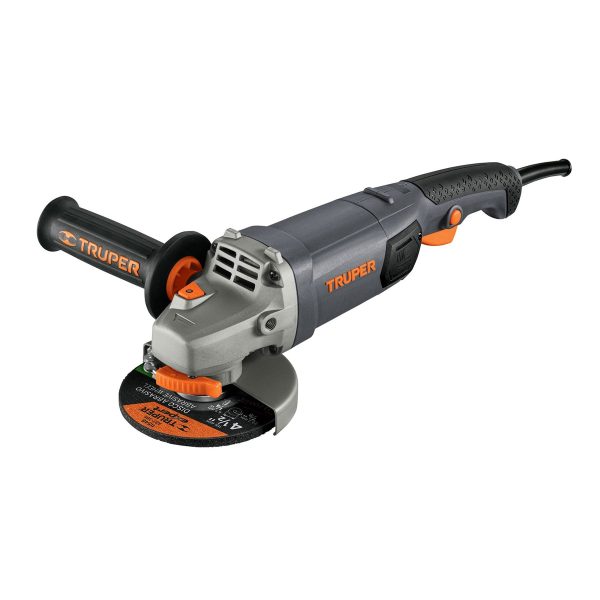 PULIDORA ANGULAR INDUSTRIAL 4-1/2" 1250W TRUPER ESMA-4512N