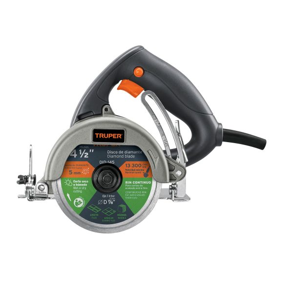 CORTADOR DE BALDOSAS INDUSTRIAL ELECTRICO 4 1/2” 1320W TRUPER