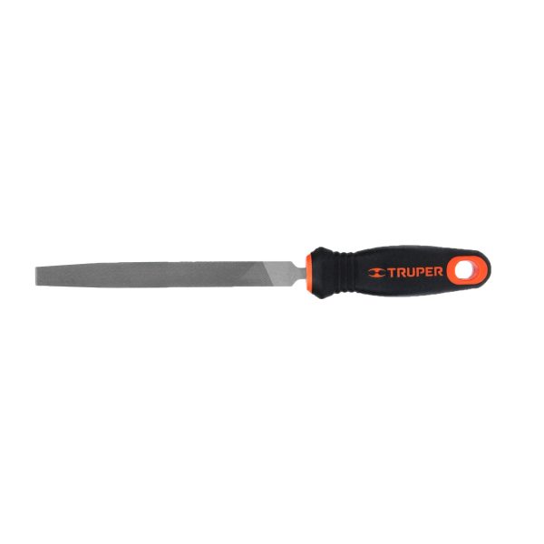LIMA PLANA BASTARDA 6"(15CM) CON MAGO COMFORT GRIP TRUPER LPB-6T