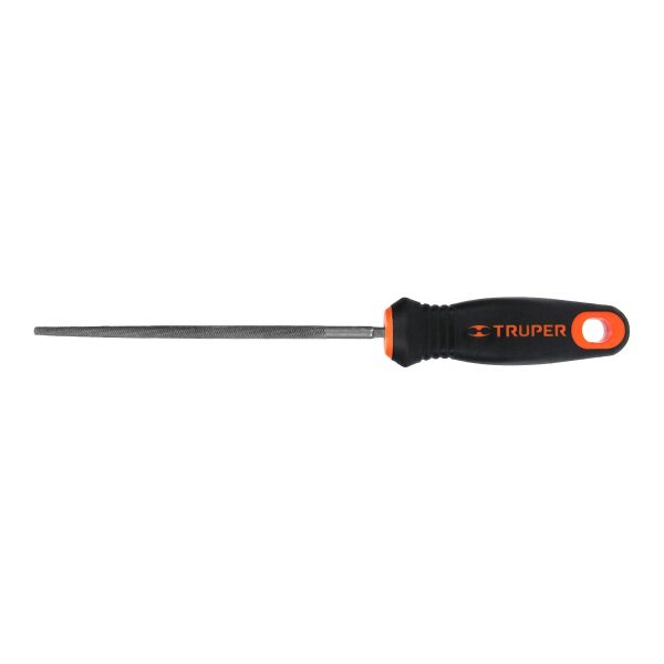 LIMA REDONDA 6"(15CM) CON MAGO COMFORT GRIP TRUPER LRP-6T