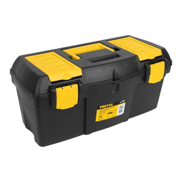 CAJA DE HERRAMIENTAS PLASTICA 19" (48CM) PRETUL CHP-19CP