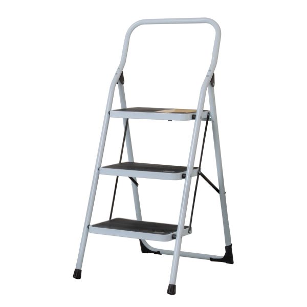 ESCALERA 3 PELDAÑOS PLEGABLE PRETUL ESTU-3P
