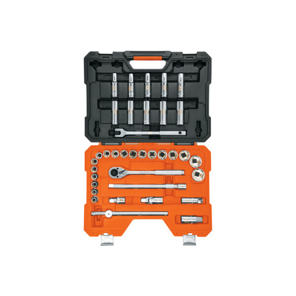 JUEGO DE COPAS 1/2" 36 PIEZAS MM TRUPER JD-1/2X36M